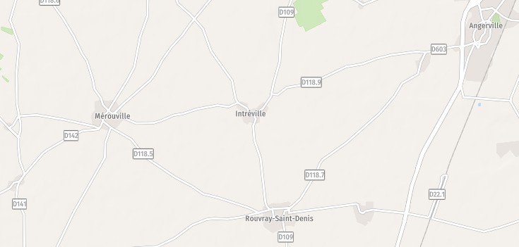 Intreville et communes voisines