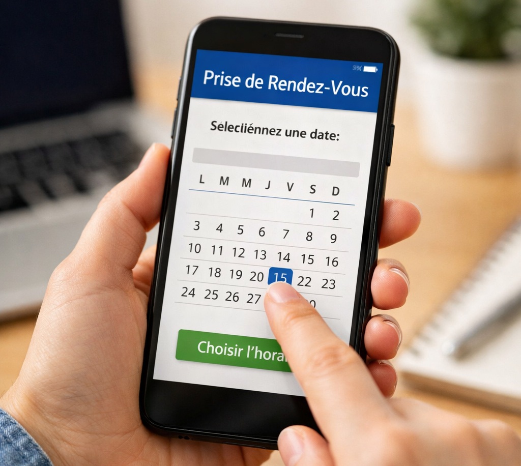 Prise de rendez-vous en ligne