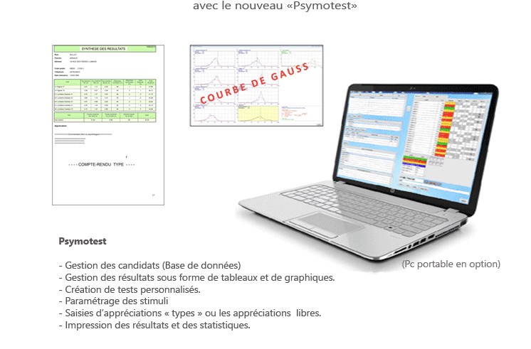Logiciel d’évaluation : tableau de résultats et mesures de performance